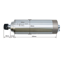 Load image into Gallery viewer, 65mm 1.5kw water cooled spindle