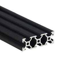 Load image into Gallery viewer, black 2060 v-slot aluminum extrusion profile