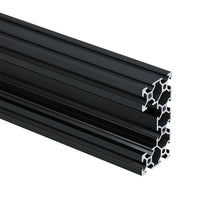 Load image into Gallery viewer, Black 4080 C-Beam V Slot aluminum Profile