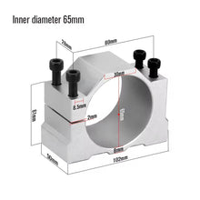 Load image into Gallery viewer, 65mm Machined Spindle Bracket
