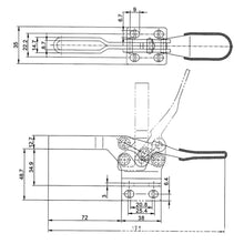 Load image into Gallery viewer, Toggle Clamp 227Kg
